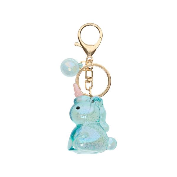 Equipage Kids Glitter Nøglering | Tyrkis